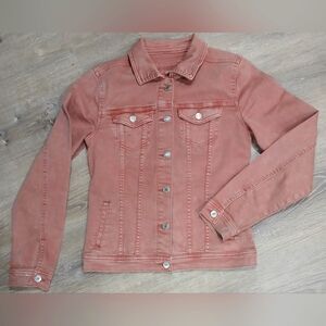 🩷Pink Denim Jacket*size XS